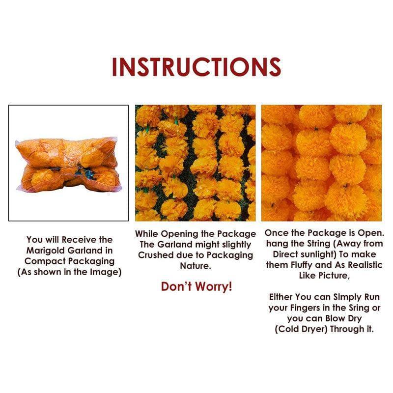 Marigold Garland Toran media 5