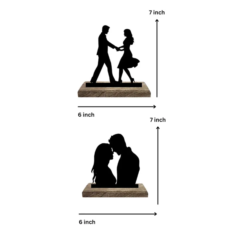Romantic Bond Showpiece - Set Of Two media 8