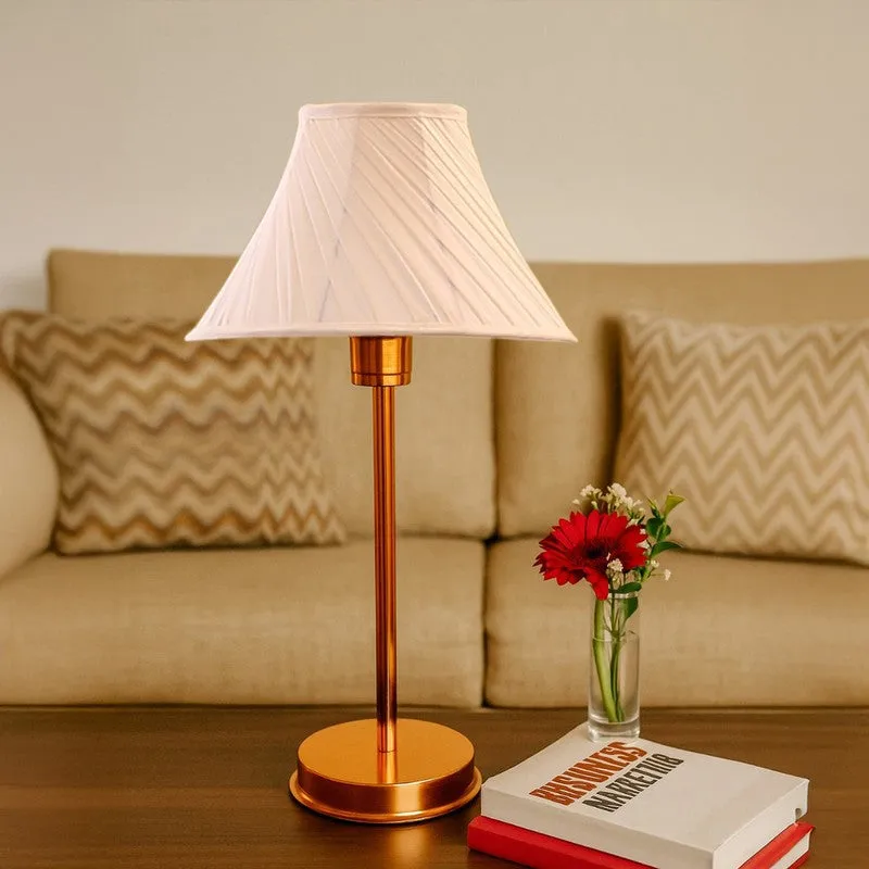 Kavira Oryn Metal Table Lamp - Beige media 4