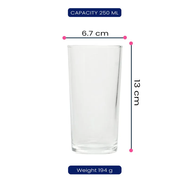 Luminarc Antonia Glass (250 mL) - Set Of Six media 6