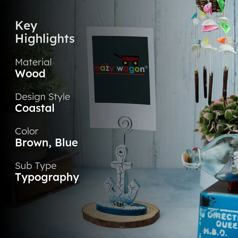 Harbor Mist Wood Showpiece media 2