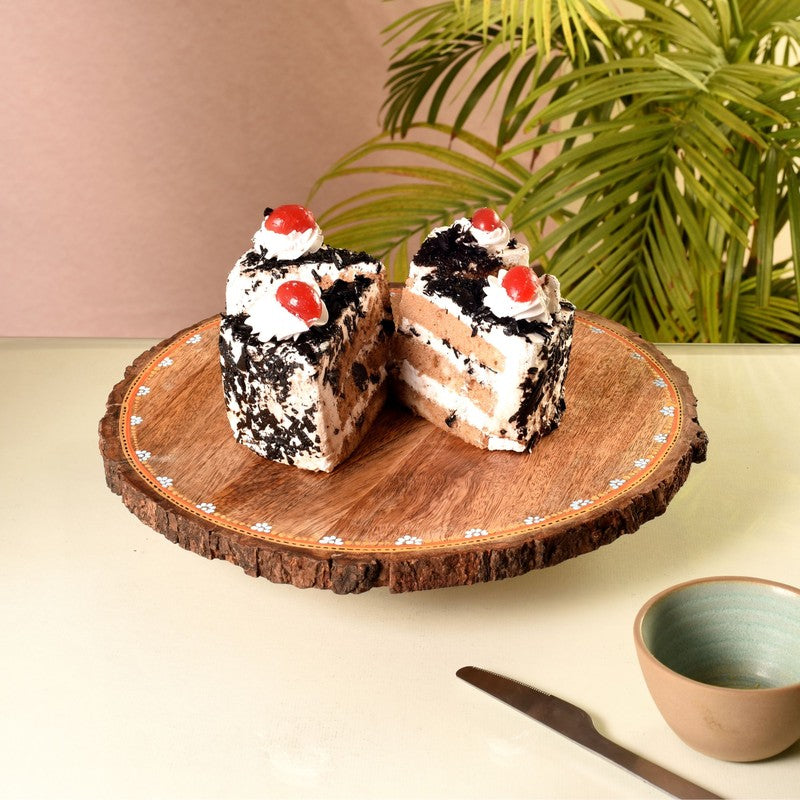 Valvric Mango Wood Cake Stand