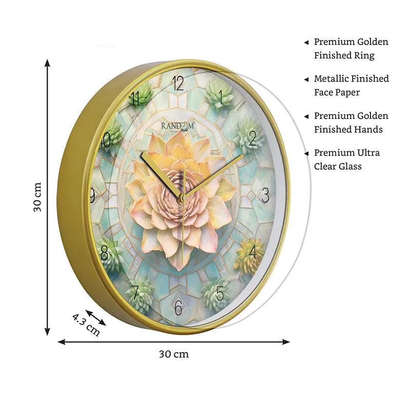 Botanic Beam Analog Wall Clock media 8