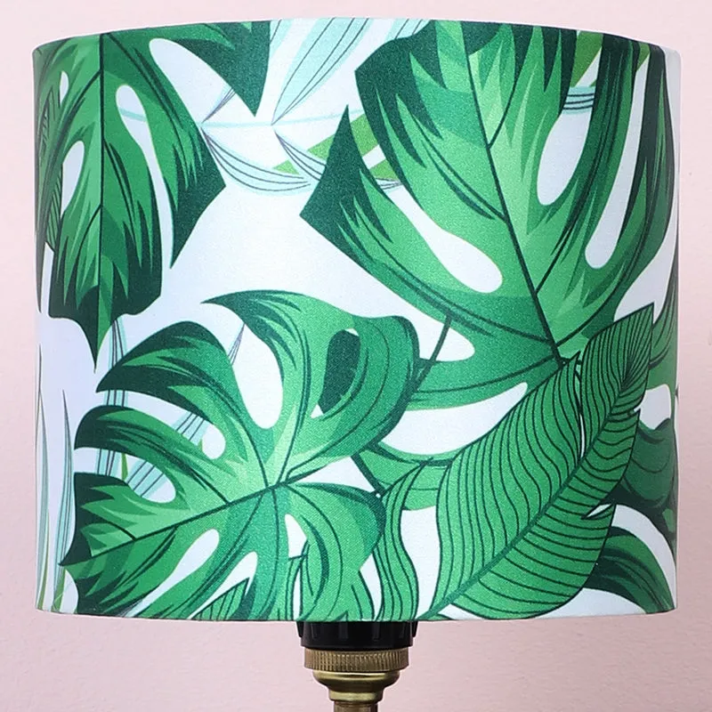 Kaizen Loop Printed Iron Table Lamp - Green,White,Black media 3
