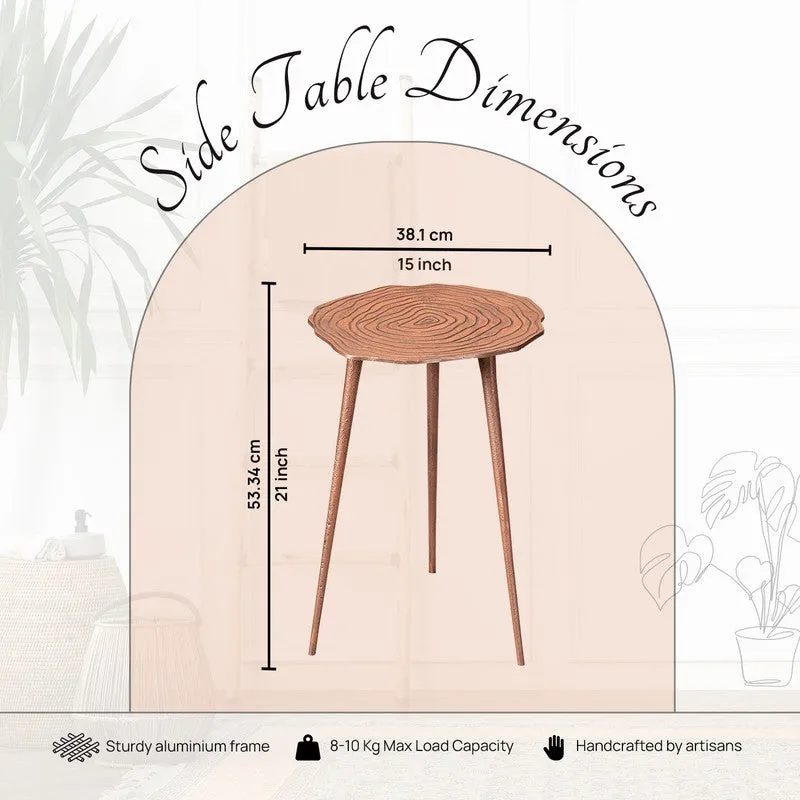 Amalyn Accent Table - Copper media 6