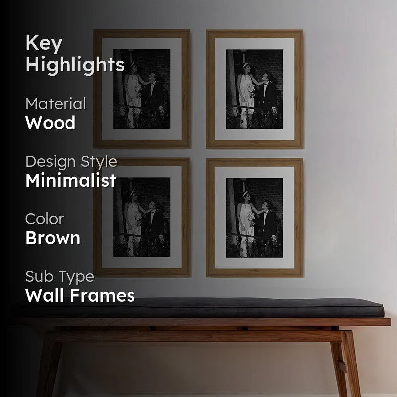 Treega Charm Photo Frame (Natural) - Set Of Four media 2