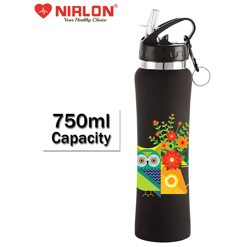 Owlery Art Sipper Water Bottle - 750 mL media 9