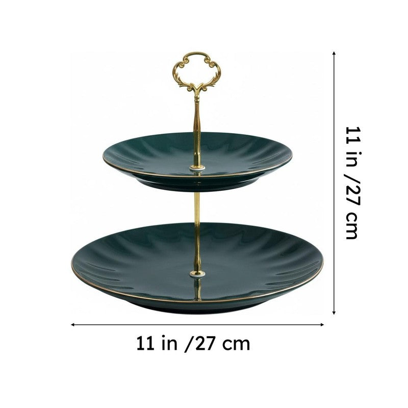 Pisto Cake Stand - Green media 6