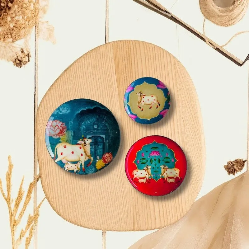 Eden Blossom Fridge Magnet - Set Of Three media 1