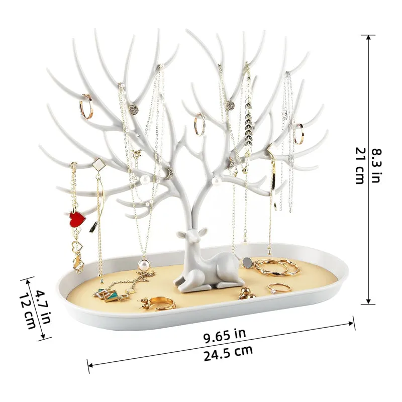 World Tree Jewellery Organizer - White media 11
