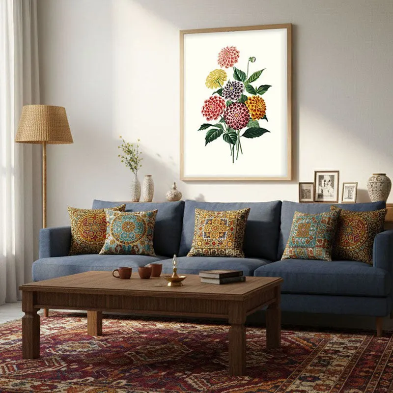 Whispers Of Spring Archival Paper Wall Art - Natural Brown Frame media 4
