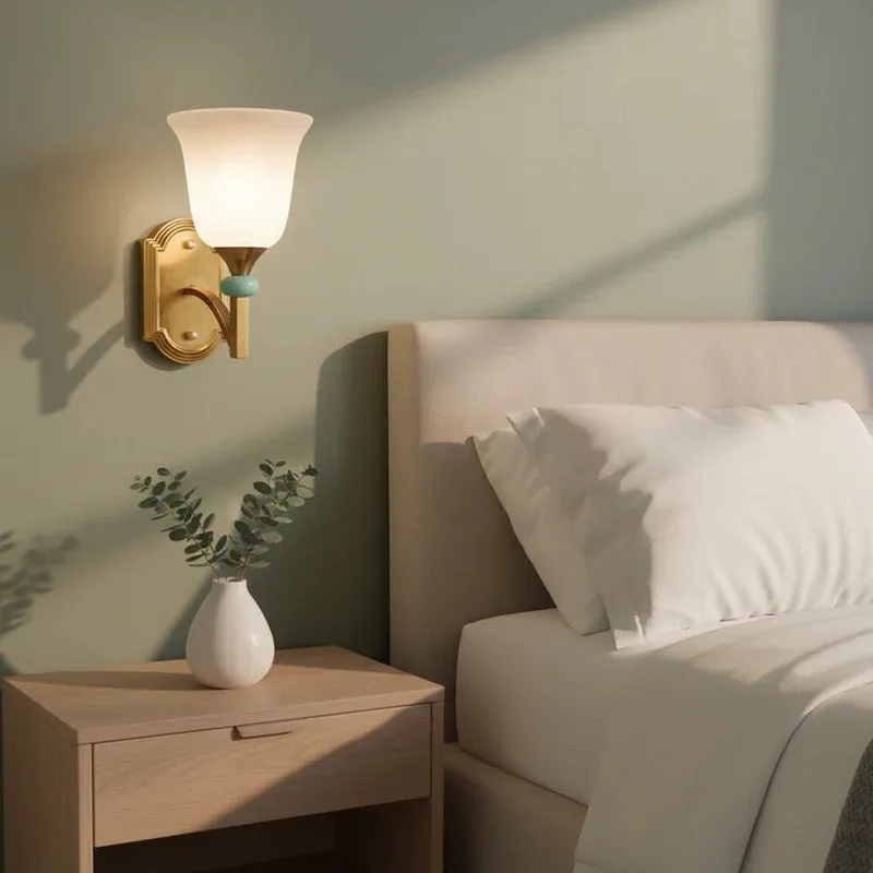 Vintage Petal Metal Wall Lamp media 4