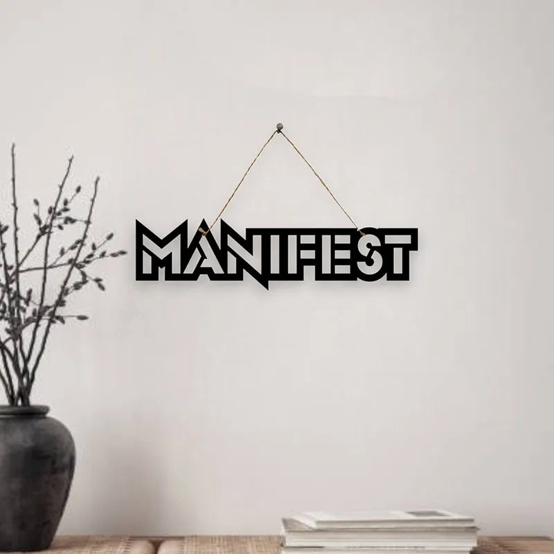 Manifest Mild Steel Wall Accent media 1