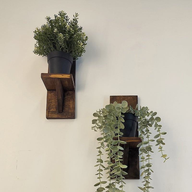 Opulo Set of 2 Wooden Wall Dcor media 5