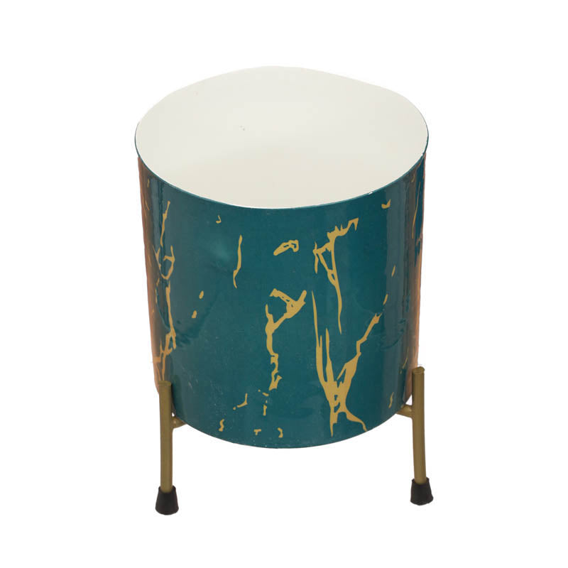 Nauko Planter With Stand (Green) - Two Piece set media 10