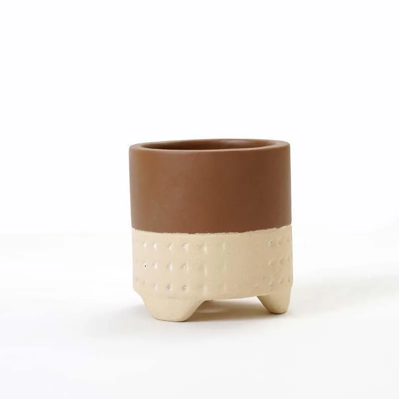 Terazzo Terracotta Perpendicular Planter media 5