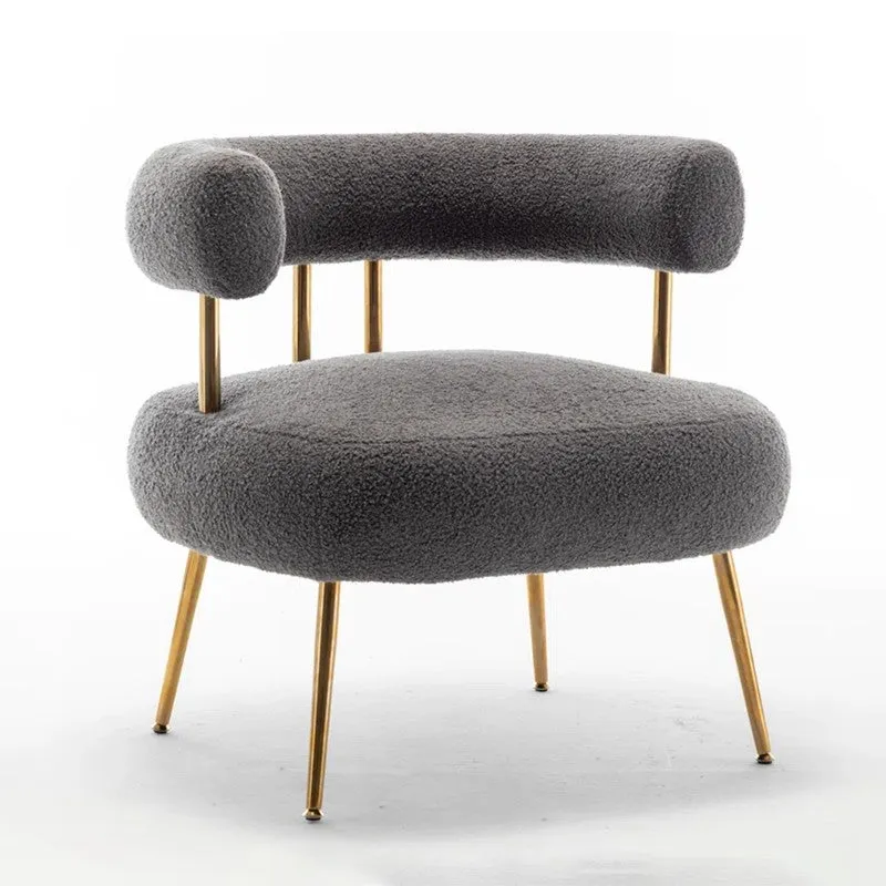 Oaklyn Neem Wood Accent Chair - Grey media 5