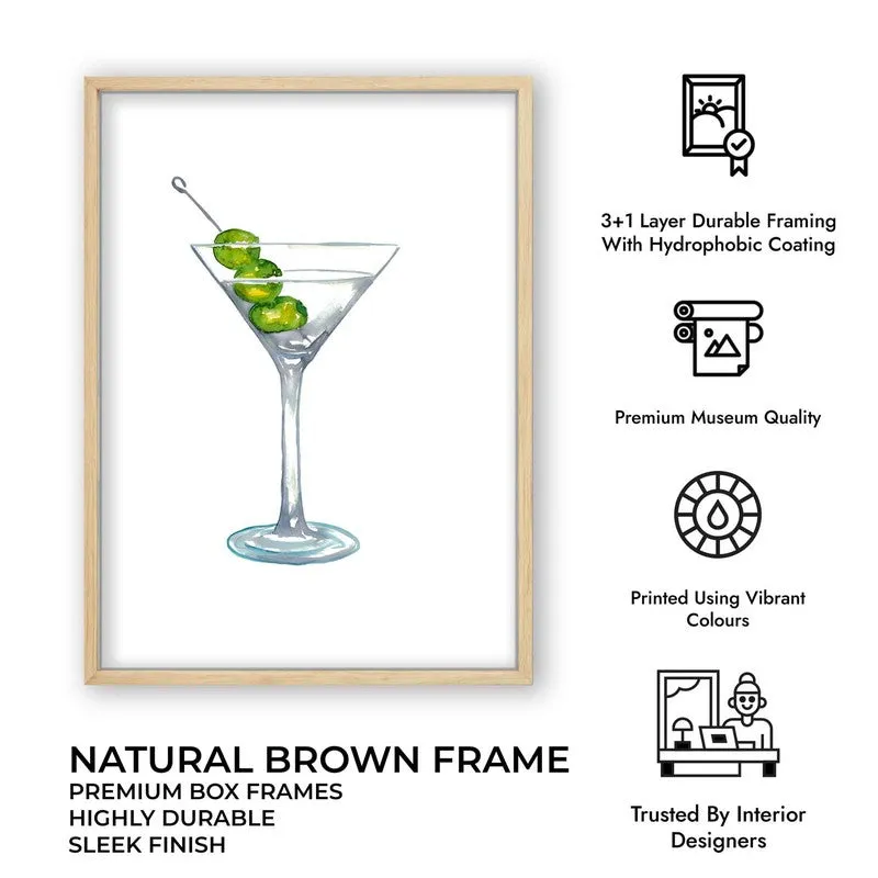 Classic Sip Archival Canvas Wall Art - Brown media 11
