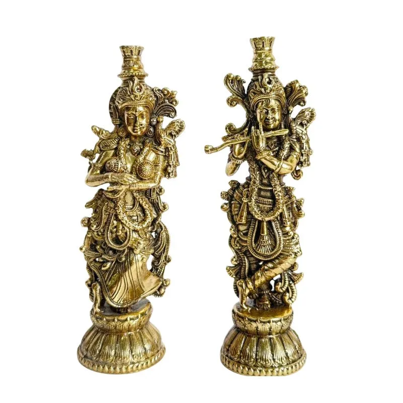 Rasleela Brass Idol - Set of Two media 4