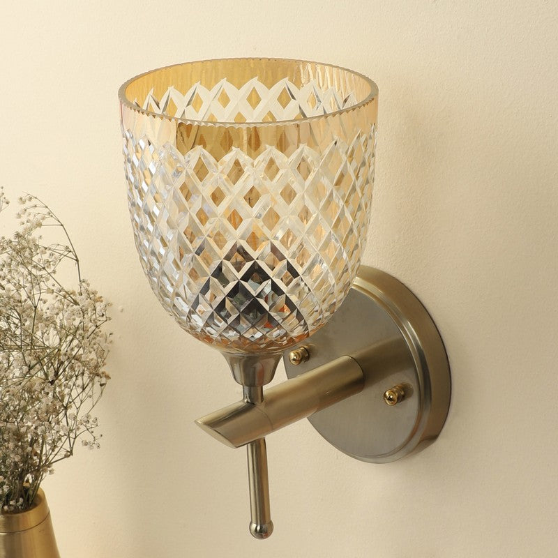 Anora Elegant Glass Wall Lamp media 4