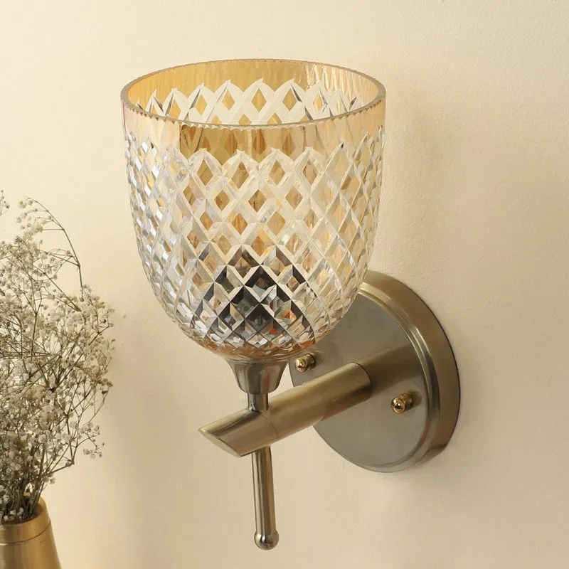 Anora Elegant Glass Wall Lamp media 4