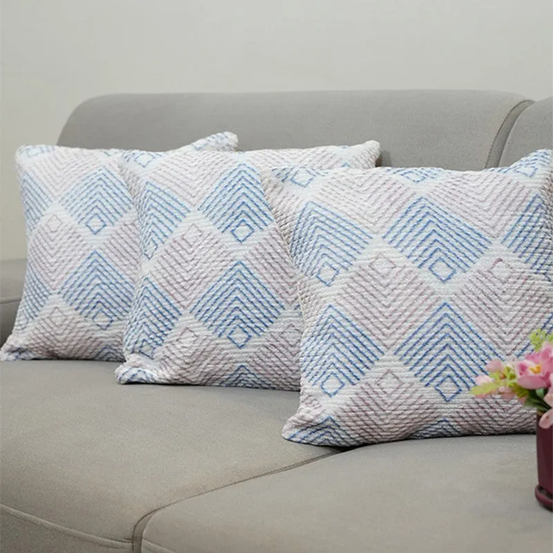 AngularAura Cushion Cover (Multicolor) - Set Of Three media 4