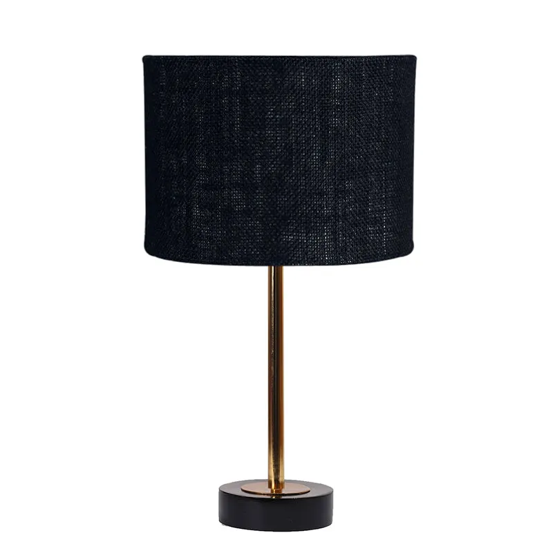 Sienna I Rodin Wooden Table Lamp - Black,Gold media 4