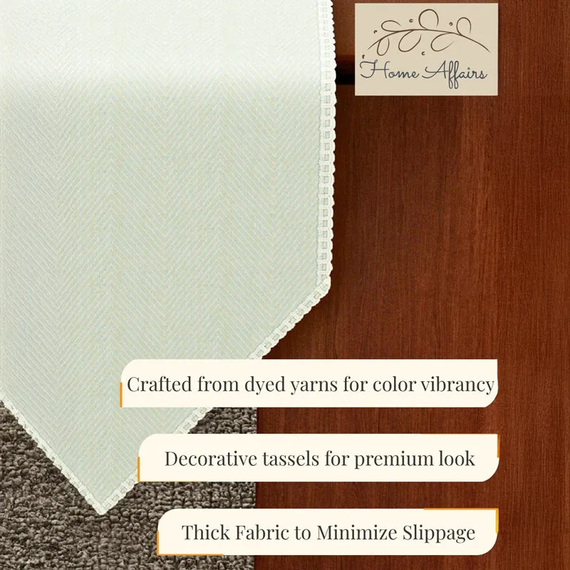 Flotrail Cotton Table Runner - Pastel Sage media 8