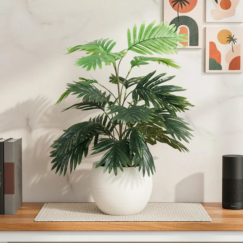 Everleaf Bliss Artificial Plant With Black Plastic Pot media 1