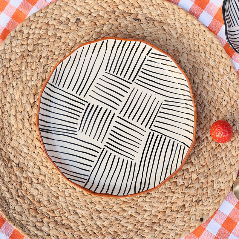 Bruna Ceramic Quarter Plate