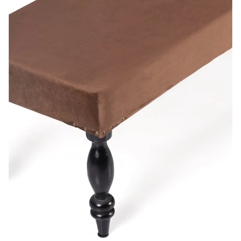 Bavro Sheesham Wooden Bench - Brown media 7