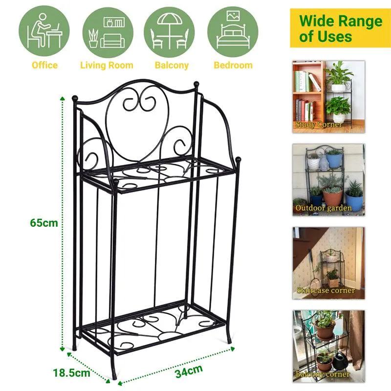 Victoria Metal Planter Stand media 5