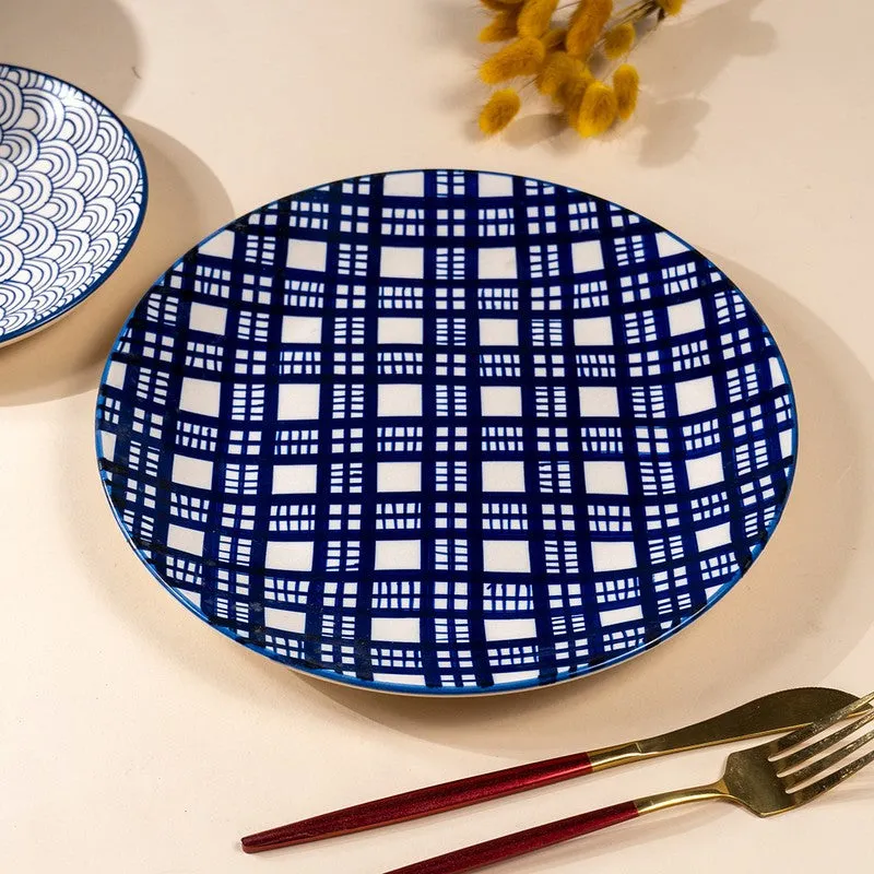 Indigo Breeze Ceramic Dinner Set - 18 Piece Set media 7