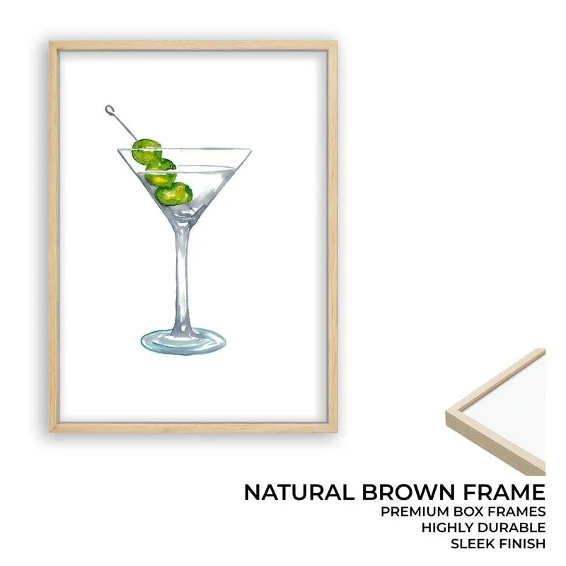 Classic Sip Archival Canvas Wall Art - Brown media 9