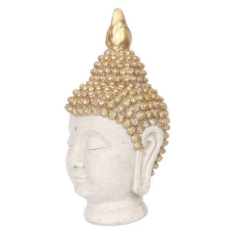 Tranquil Buddha Idol - White media 6
