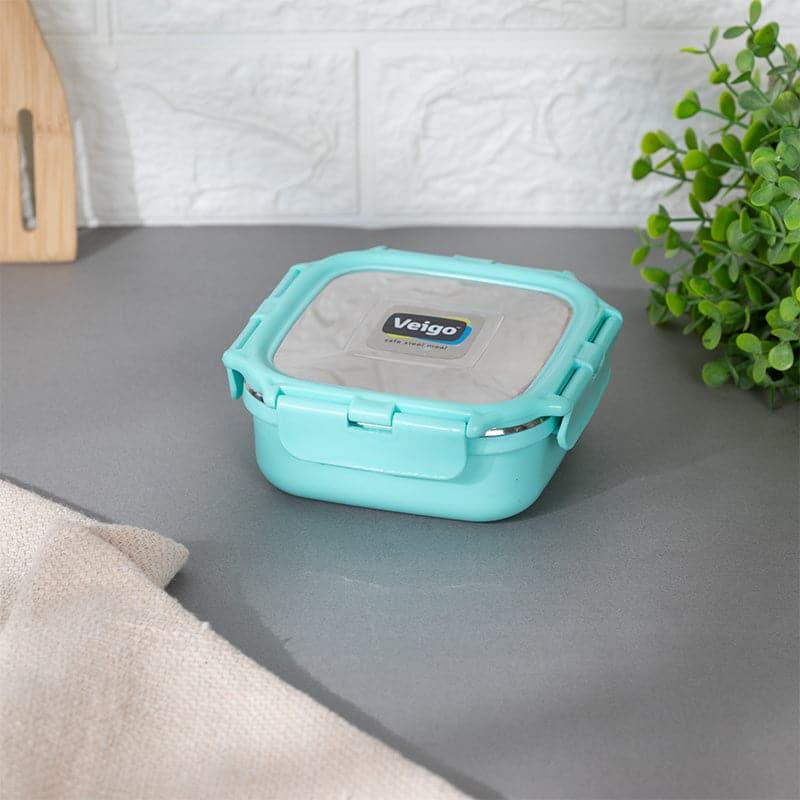 Vault Microwave Safe Lunch Box (Cyan) - 300 mL