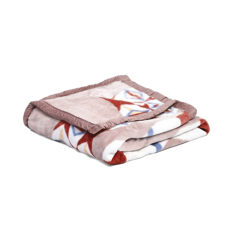 Monte Carlo Starry Haven Blanket (Maroon,White) - 500 GSM media 5