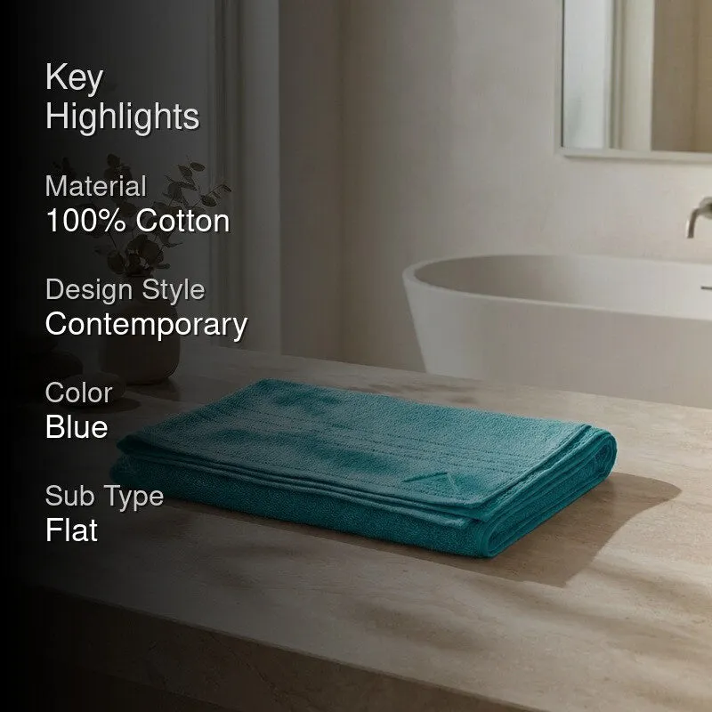 Monte Carlo Dry Nest Pure Cotton Bath Towel - Teal media 2