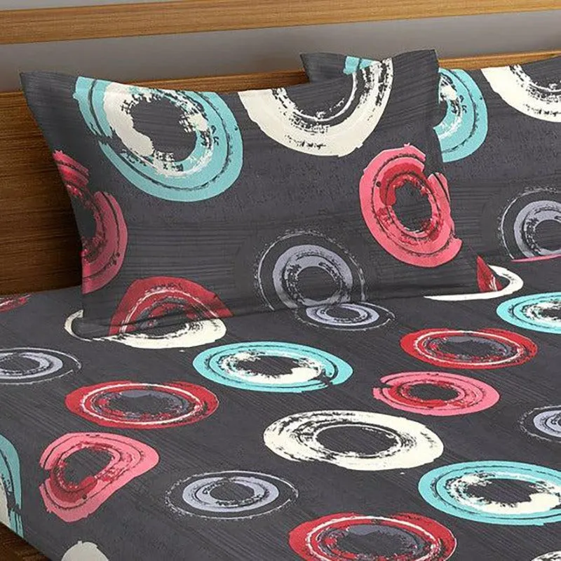 Oliver Geometric Bedsheet - 150 GSM media 4