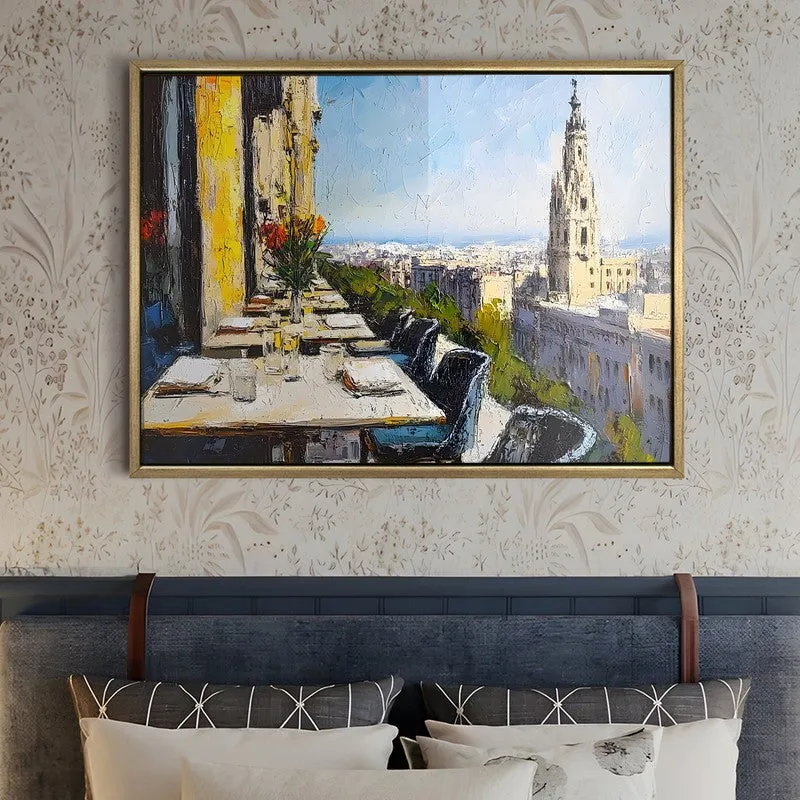 Aperture Canvas Wall Painting With Frame media 5