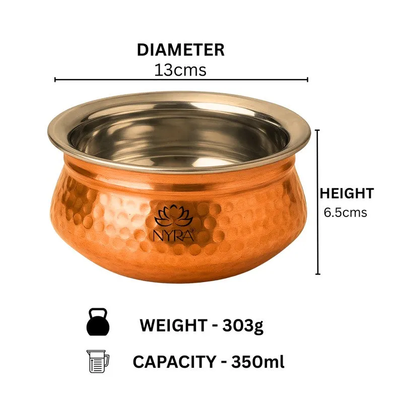 Servora Stainless Steel Serving Bowl - 350 ML media 5