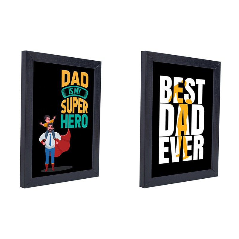 Super Hero Dad Wall Art - Set Of Two media 3