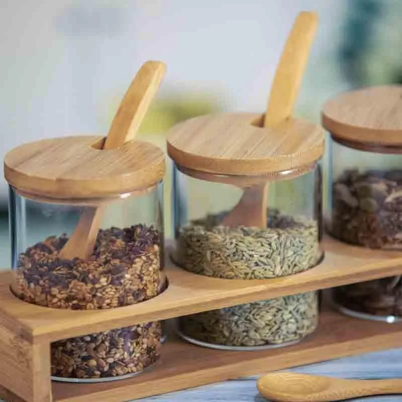 Prep It Masala Jar Round (220 mL Each)- Set of Three media 3