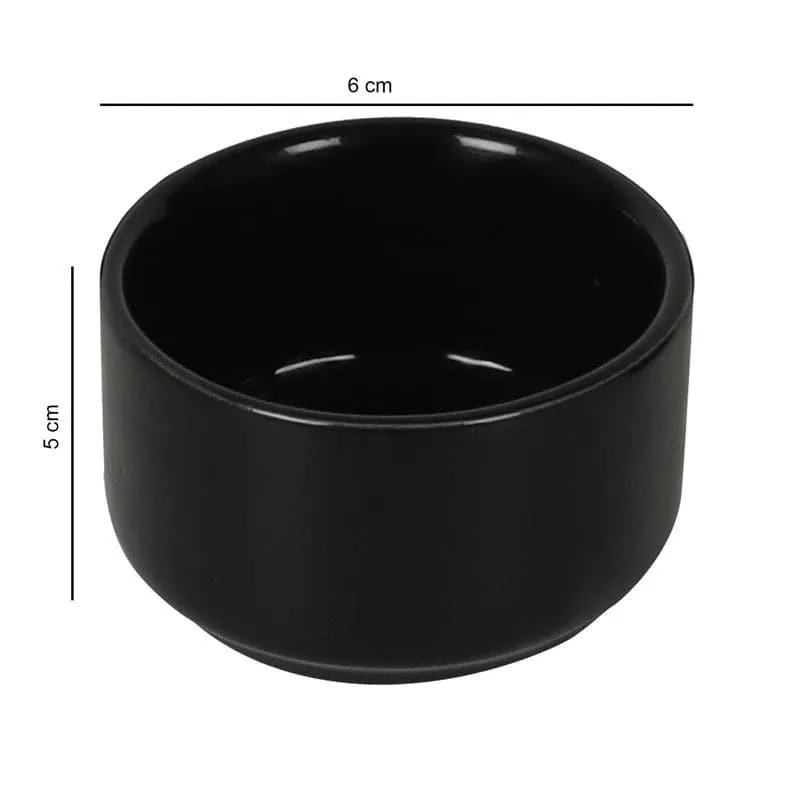 Penna Ceramic Dip Bowl - Set Of Four media 6