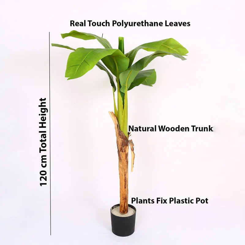 Verdiva Artificial Banana Plant - 4 Feet media 5