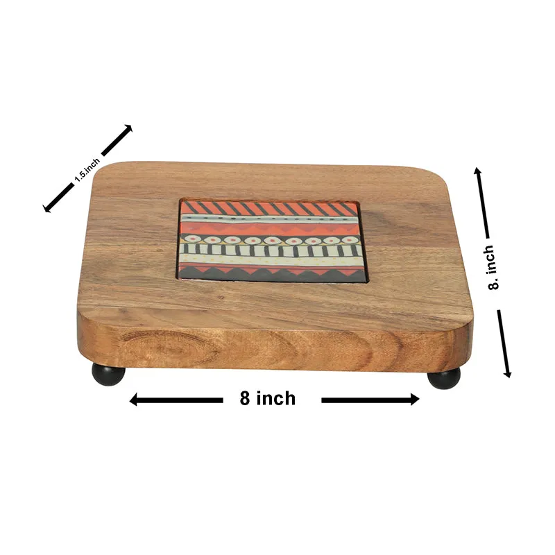 Arisha (Wood,Ceramic) Platter media 5