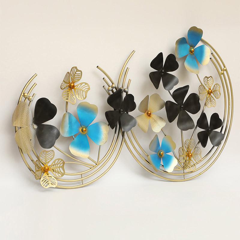 Helios Floral Metal Wall Accent