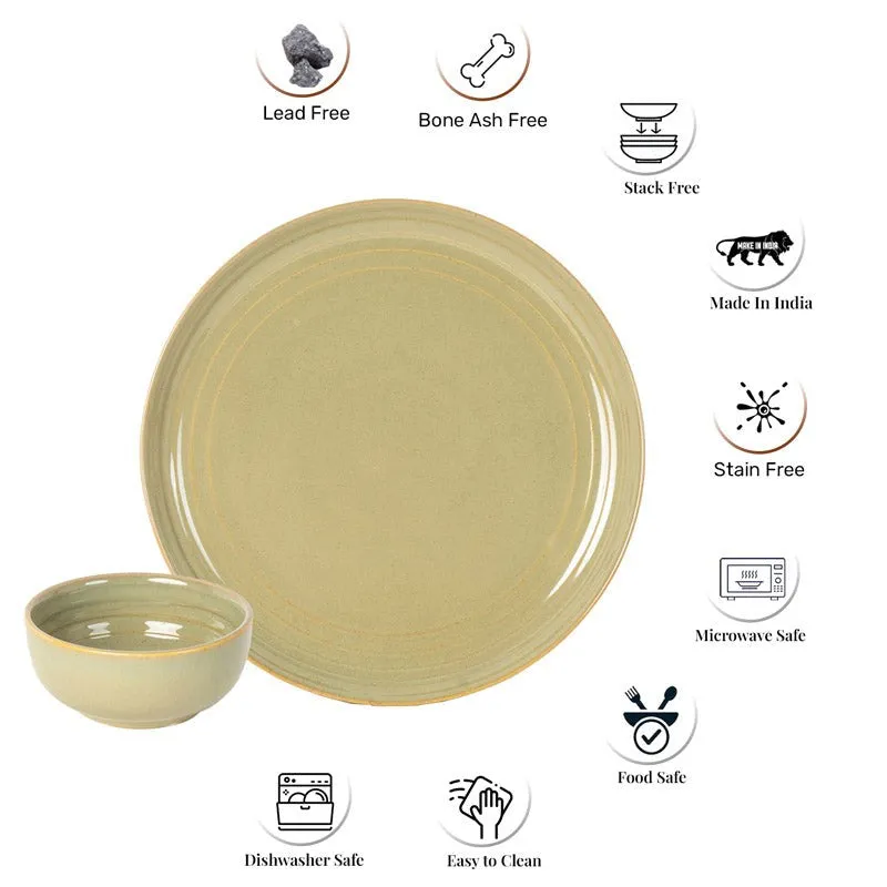 Estia Dinner Set (Olive Green) - 8 Piece Set media 6