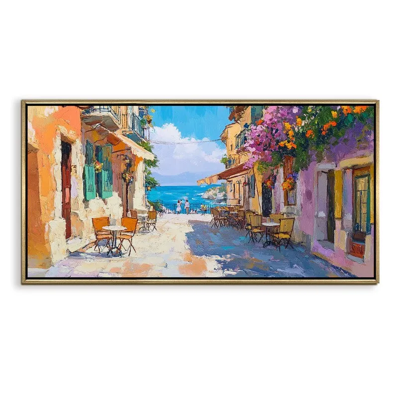 Refined Shores Canvas Wall Painting With Frame media 3