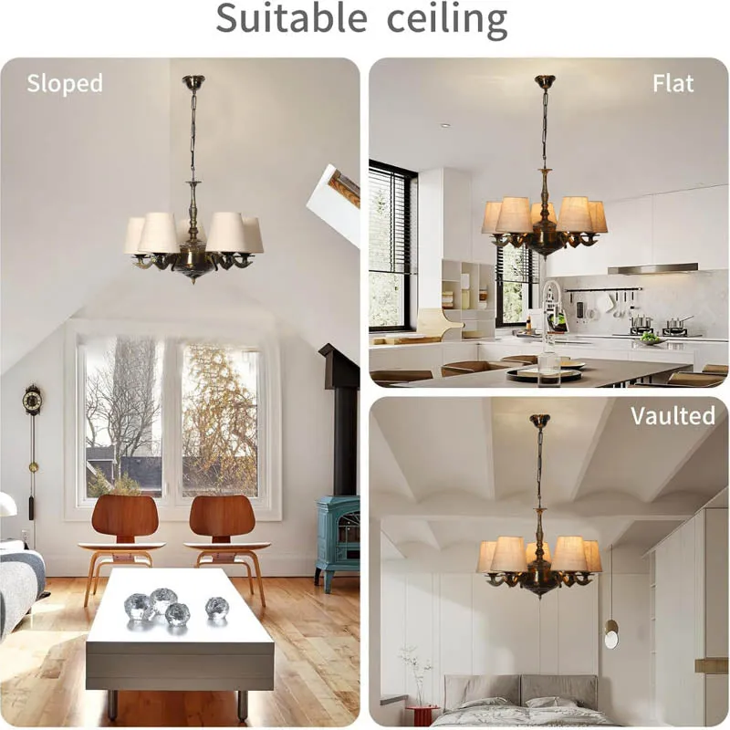 Bellone Conical Golden Antique Ceiling Lamp media 5